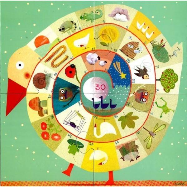 Actual product image Djeco Ludo & Co Junior (German, French, Italian, English)