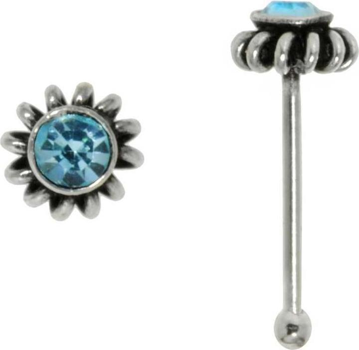 Produktbild Bijouteria Nasenpiercing (Silber 925, Kristall)