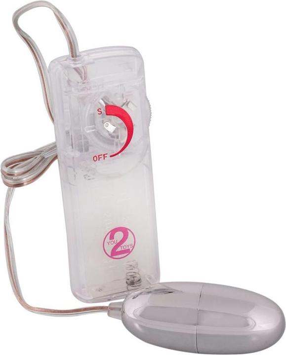 Actual product image You2Toys Vibro-Ei Silver Star