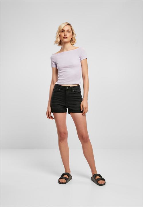 Immagine prodotto Urban Classics Maglietta da donna a coste senza spalla - 2416 (XL)