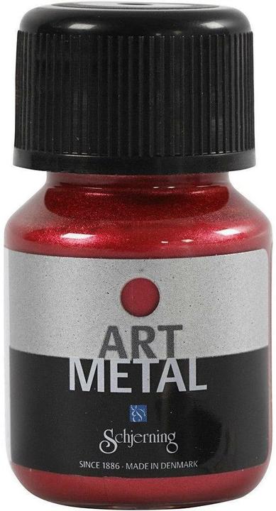 Immagine prodotto Creativ Company Vernice metallica Art Metal (Rosso lava(5112), 30 ml)