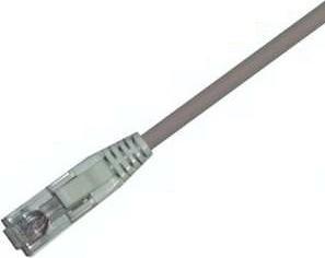 Produktbild R&M Patchkabel Cat 6A, S/FTP, 1 m, Grau (U/FTP, CAT6a, 1 m)