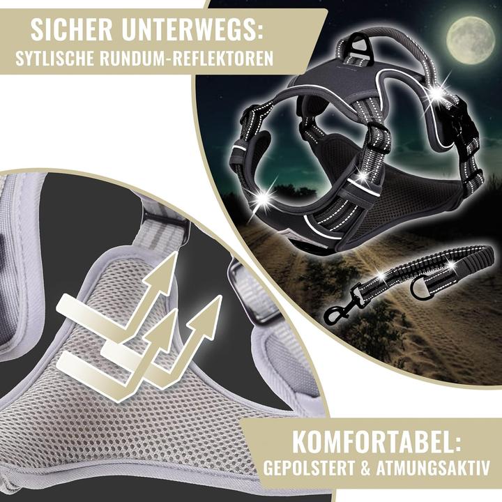Image du produit Ne&no Hundegeschirr mit Ruckdämpfer (XL, Chien)