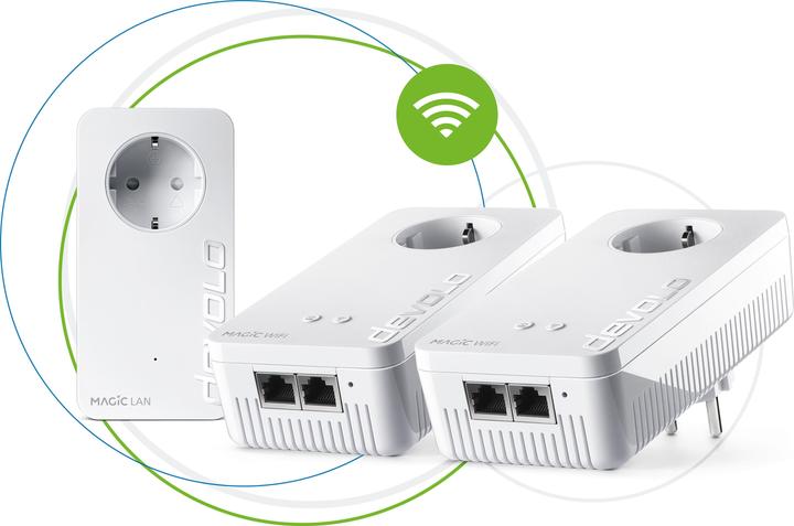 Productafbeelding Devolo Magic 2 WiFi next Multiroom Kit (2400 Mbit/s)