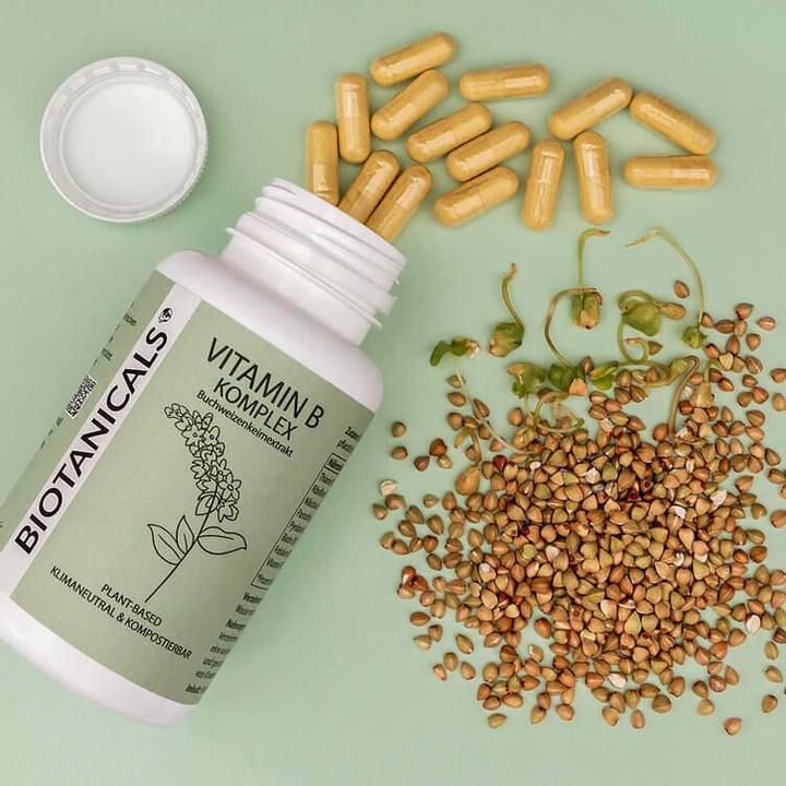 Produktbild Biotanicals Vitamin B Komplex 90 Kapseln (90 Stück, Kapseln, 65 g)
