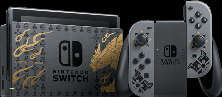 Actual product image Nintendo Switch - Monster Hunter Rise Edition