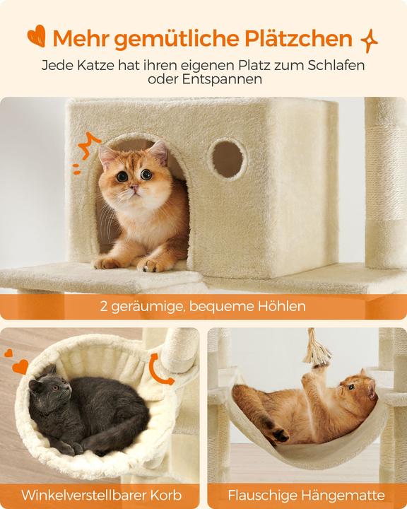 Produktbild Feandrea Cat Spa (206 cm, Beige)