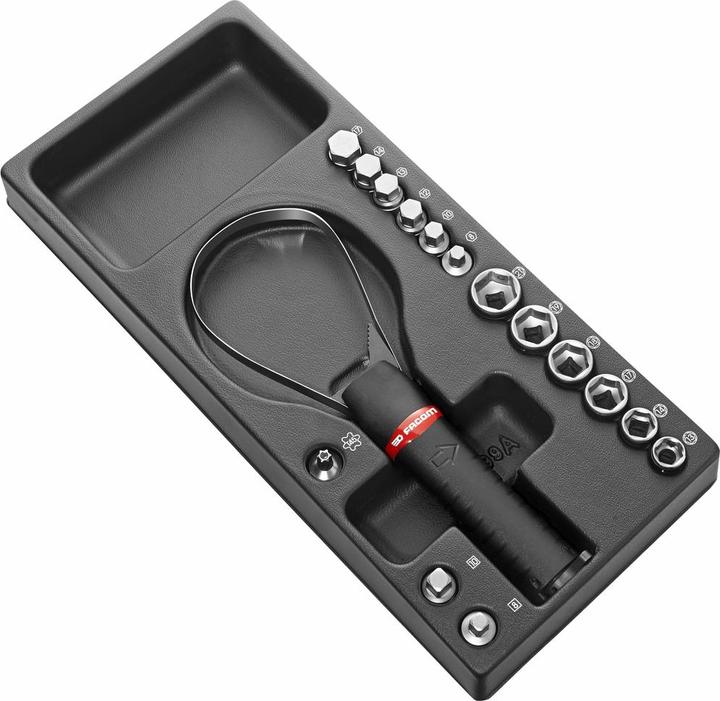 Actual product image Facom Plastic module - tools for changing oil, filters | 16-pcs.