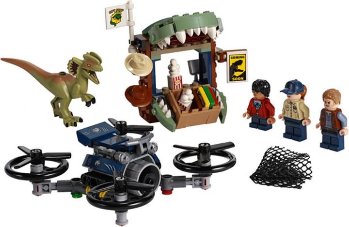 Produktbild LEGO Dilophosaurus auf der Flucht (75934, LEGO Jurassic World)