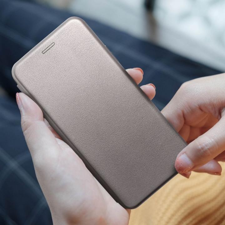 Produktbild Forcell Book case OEM ELEGANCE book case for SAMSUNG S24 PLUS grey (Samsung Galaxy S24+)