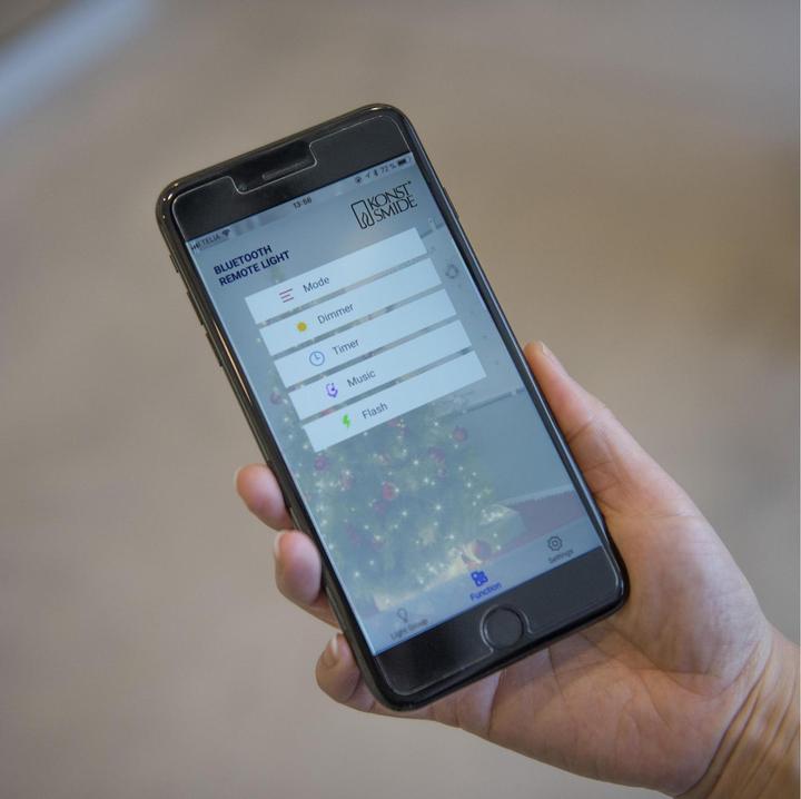 Produktbild Konstsmide LED Lichterkette App gesteuert (17 m)