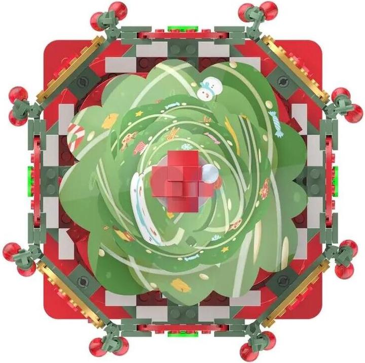 Actual product image Jaki Christmas carousel with music