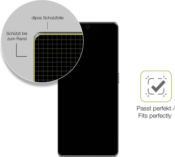 Image du produit Dipos Film de Protection d’écran Full-Cover Anti-reflet (1 pièce(s), Cubot X90)