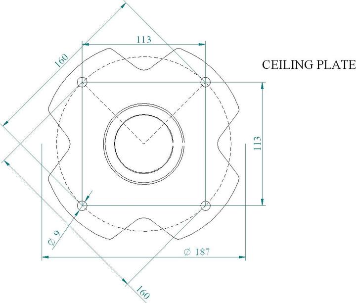 Actual product image Euromet Arakno (Ceiling)