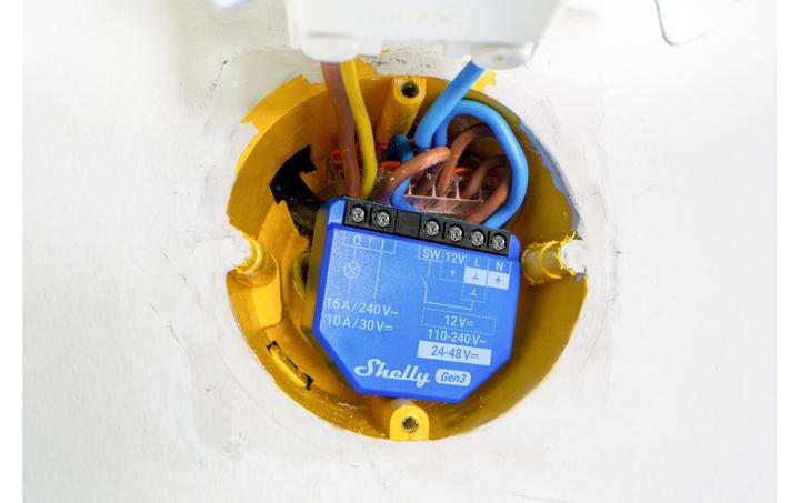 Produktbild Shelly 1 Gen 3 (Schaltaktor)