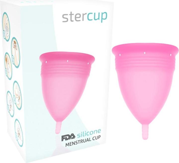 Produktbild Stercup Menstrual Cup Grösse S Rosa Farbe Fda Silicone (S)