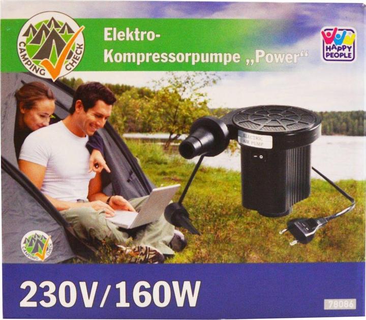 Produktbild Happy People Elektro-Kompressorpumpe 12 V 100 Watt, A