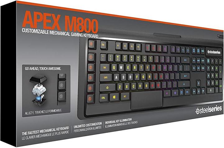 Actual product image SteelSeries Apex M800 (DE, Cable)