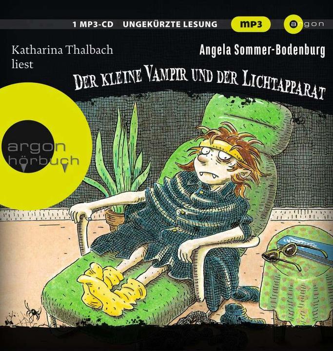 Produktbild Der kleine Vampir und der Lichtapparat (Angela Sommer-Bodenburg, Amelie Glienke, Katharina Thalbach, Deutsch)