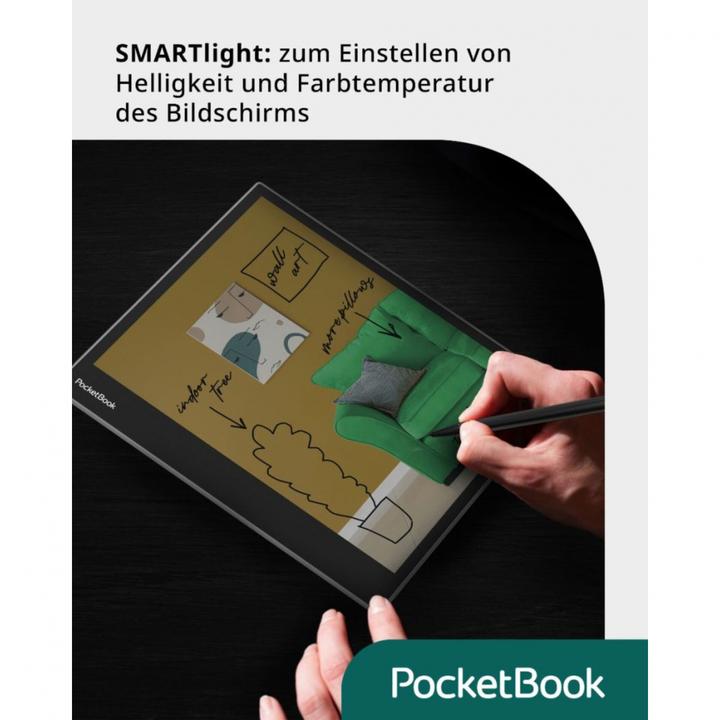 Produktbild PocketBook InkPad Eo (10.30", 64 GB, Misty Grey)