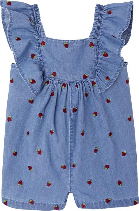 Immagine prodotto Vertbaudet Baby Kurzoverall aus luftigem Denim (92)