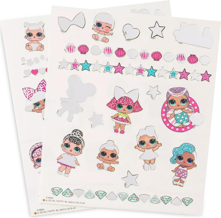 Actual product image L.O.L. Surprise! Metallic Tattoos