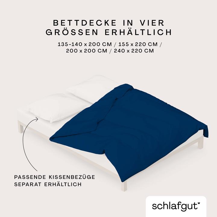 Immagine prodotto schlafgut Woven Satin (Copripiumino, 155 x 220 cm)