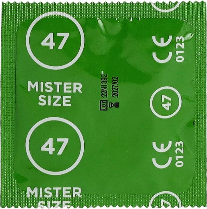 Productafbeelding Mister Size 47 (10 Pcs.)