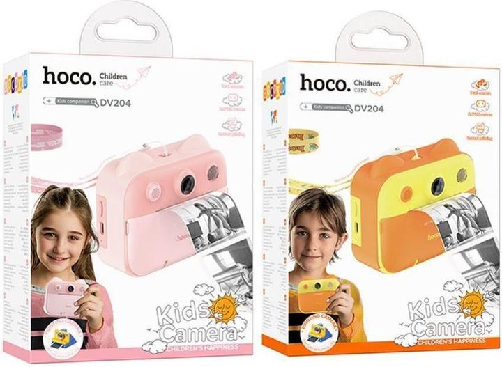 Produktbild Hoco Other Computer Accessory children camera with printer and selfie function DV204 pink
