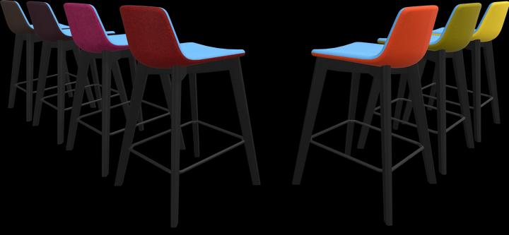 Actual product image Narbutas Twist & Sit Bar Stool