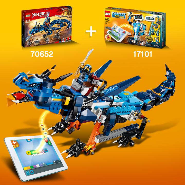 Actual product image LEGO Lightning Dragon (70652, LEGO Ninjago)