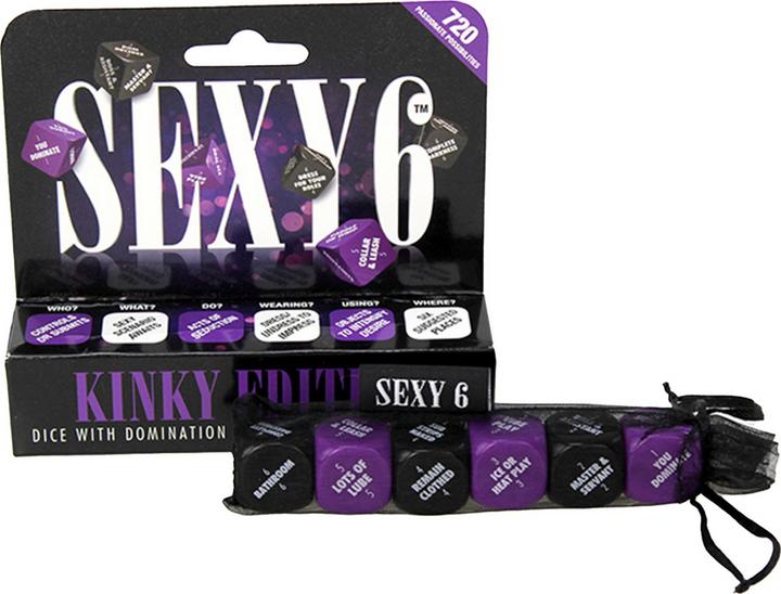 Immagine prodotto Creative Conceptions Sexy 6 Dadi - Edizione perversa (Gioco di dadi, Inglese)