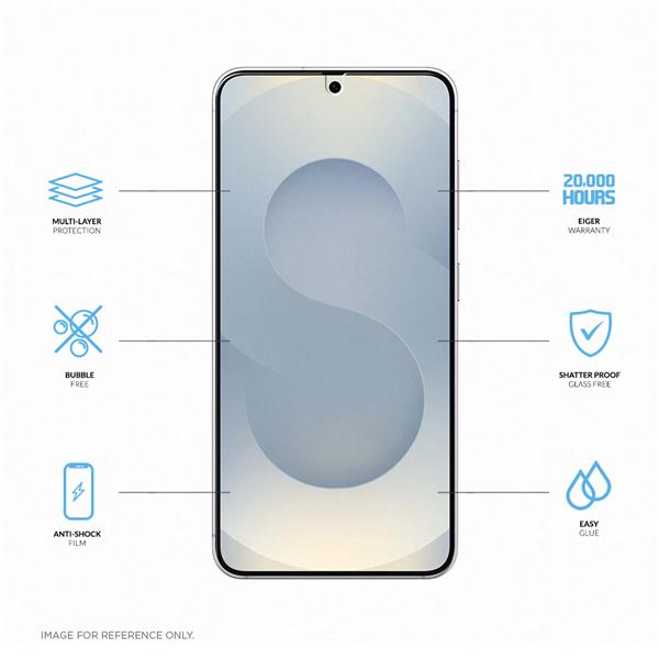 Produktbild Eiger Display-Folie (1er-Pack) Mountain H.I.T Clear (1 Stück, Samsung Galaxy S25 Edge)