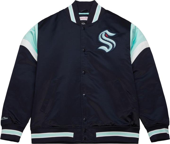 Produktbild Mitchell & Ness M&N Heavyweight Satin Jacke NHL Seattle Kraken - XL (XL)
