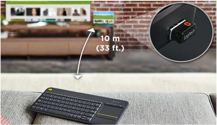 Image du produit Logitech K400 Plus (CH, Sans fil)