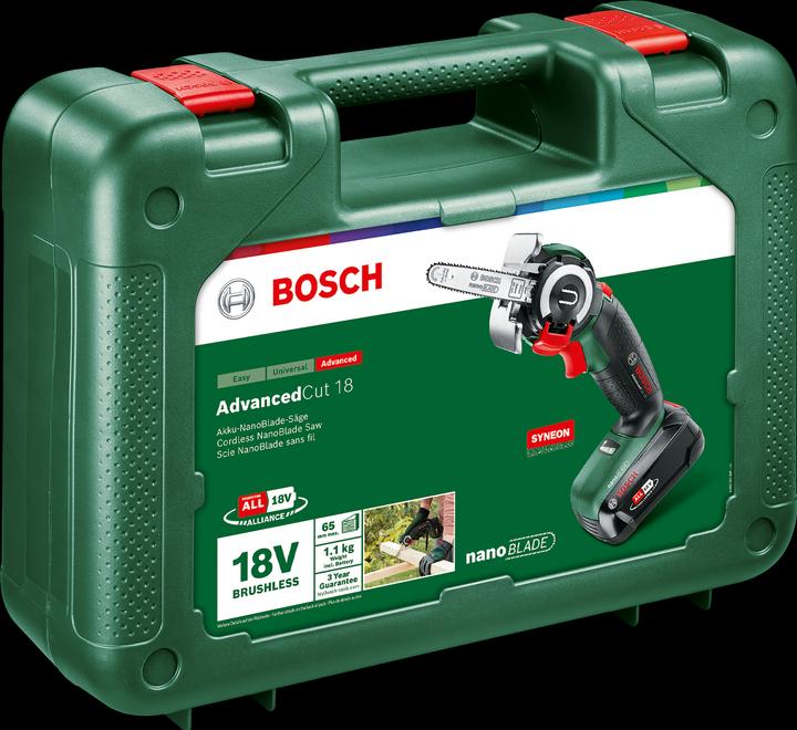 Produktbild Bosch Home & Garden AdvancedCut 18 (Akku Kettensäge)