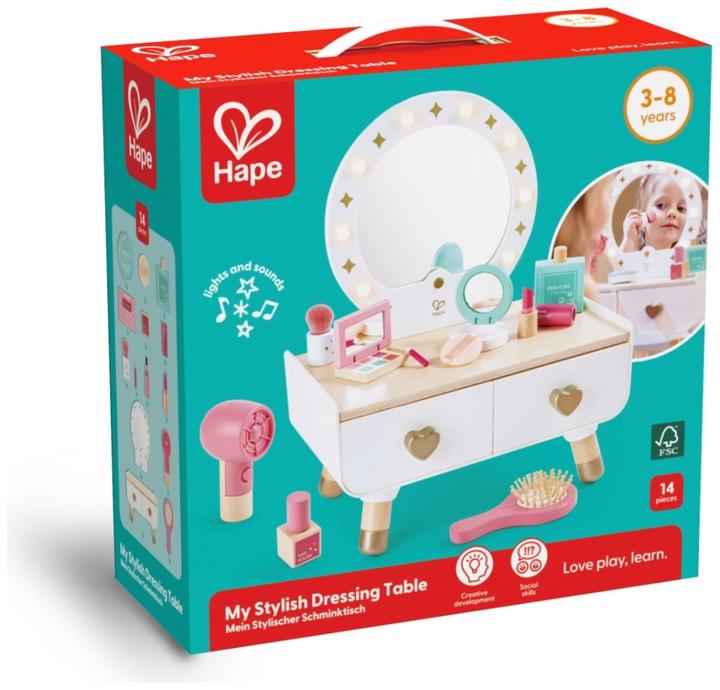 Immagine prodotto Hape La mia elegante toeletta (33,4 x 41 x 21,5 cm)