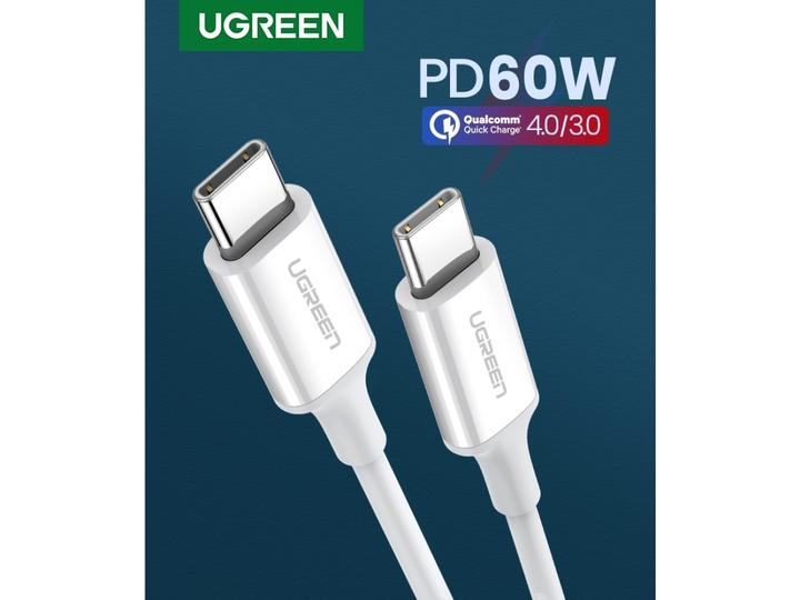 Image du produit Ugreen USB-C Power Delivery QC 3.0 20V 3A 60W (1 m, USB 2.0)