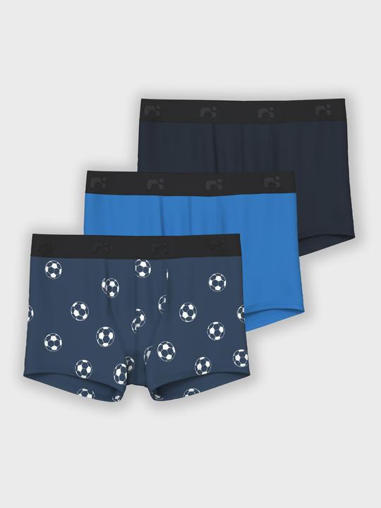 Actual product image Name it Nkmboxer 3p Dark Denim Football Noos (116, pack of 3)