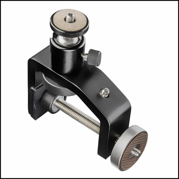 Actual product image Walimex pro per KX-25 tripod clamp with ball head (Stand clamp)