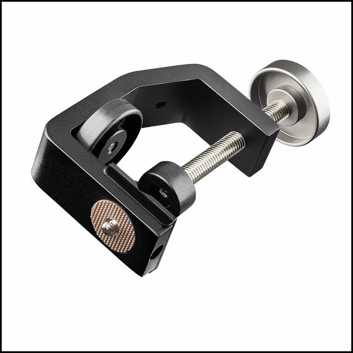 Actual product image Walimex pro per KX-25 tripod clamp with ball head (Stand clamp)