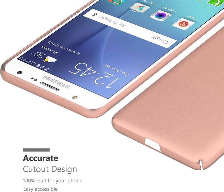 Productafbeelding Cadorabo Harde kaft Matte metalen omslag (Samsung Galaxy J7)