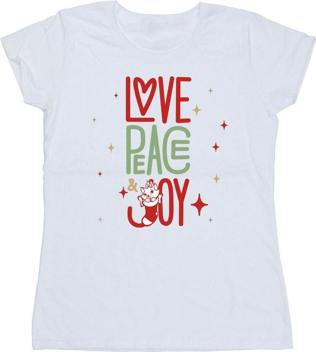 Disney The Aristocats Marie Love Peace Joy TShirt (L)