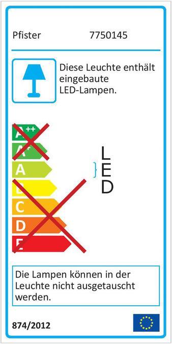 Etichetta energetica Artemide Tolomeo (1884 lm)
