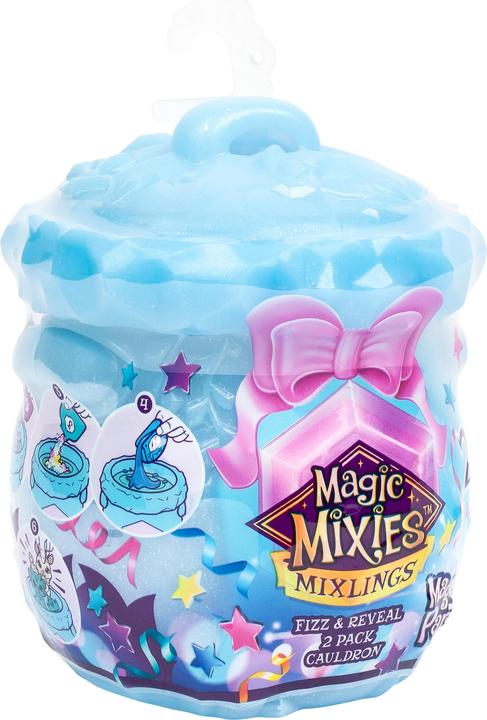 Immagine prodotto Linex Magic Mixies Mixlings Magicus Party Collector's Fizz & Reveal 2 Pack Cauldron (30490)