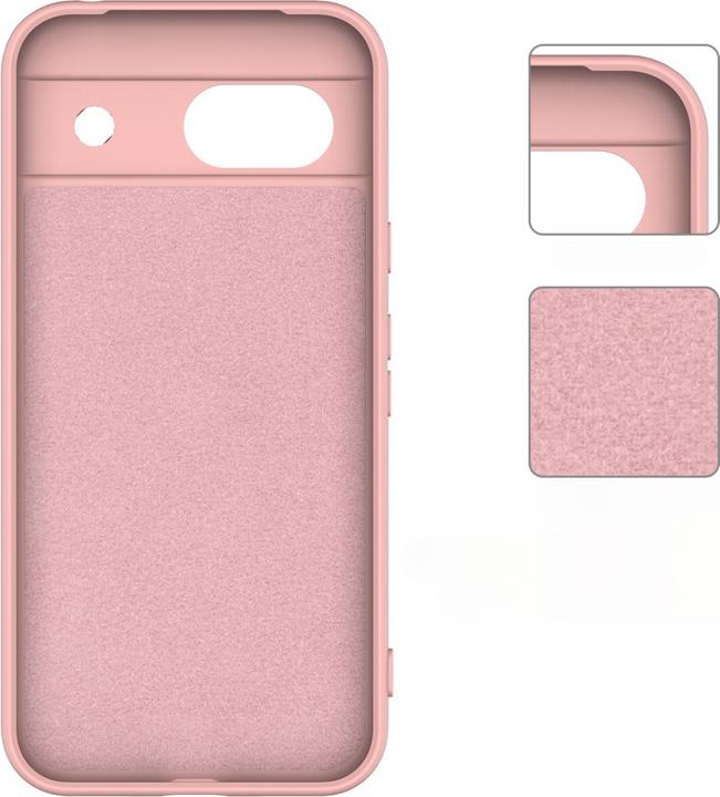 Actual product image Cover-Discount Google Pixel 8a - Silicone rubber cover (Google Pixel 8a)