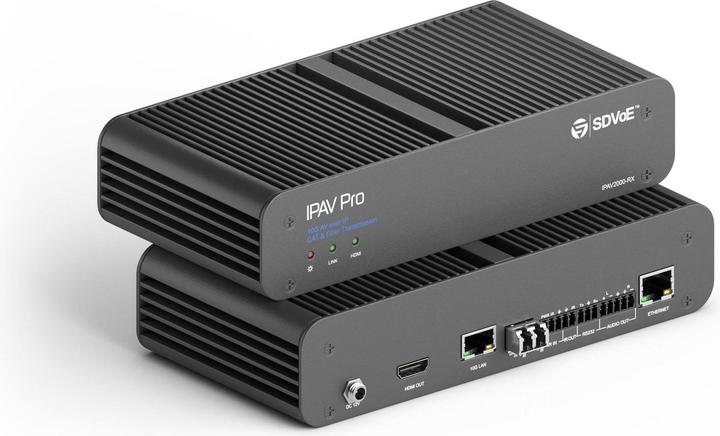 Produktbild Purelink IP Receiver IPAV2000-RX 10G CAT/Glasfaser, SDVoE