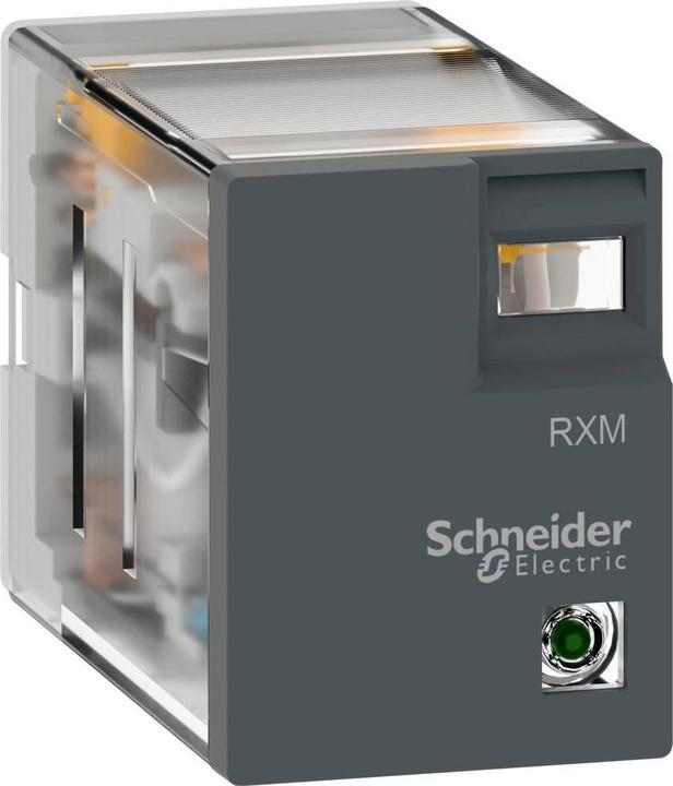 Produktbild Schneider Miniaturrelais, Easy Harmony RXM2L, 5A, 2W, 24V DC, mit LED RXM2LB2BD