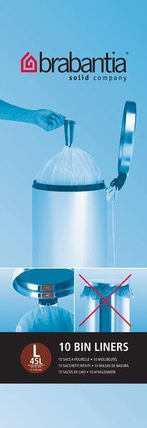 Actual product image Brabantia PerfectFit size L, 45l (10 x, 45 l)