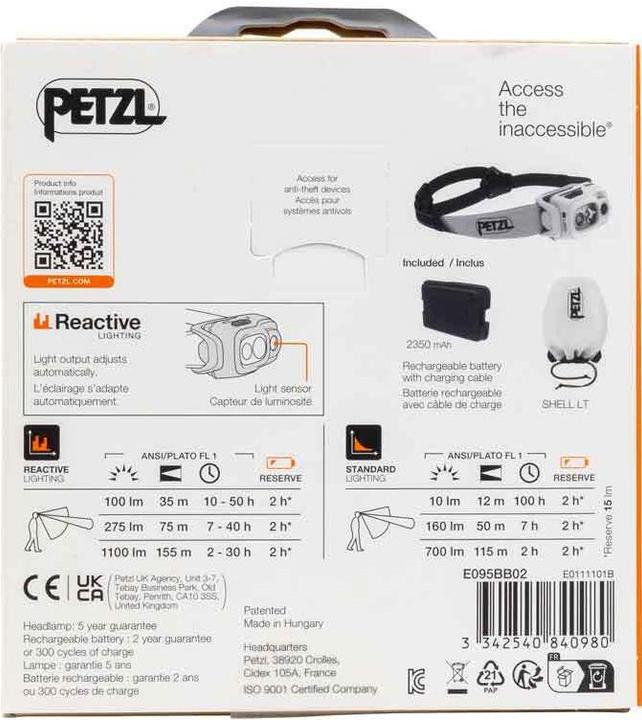 Produktbild Petzl Swift RL (1100 lm)